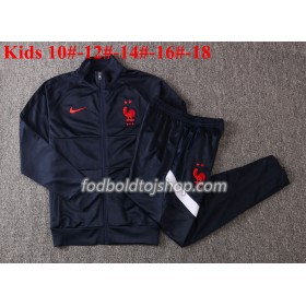 Frankrig 2020-2021 Børn Træningsjakke Dragt M003